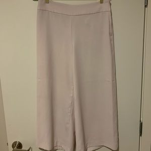 H&M🛍Wide-Leg Boho Pink Trousers💕